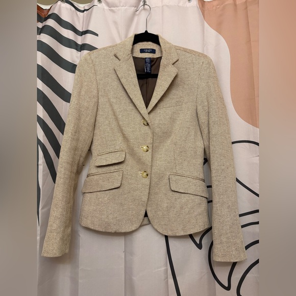 Chaps Jackets & Blazers - Chaps Women's Cream Blazer